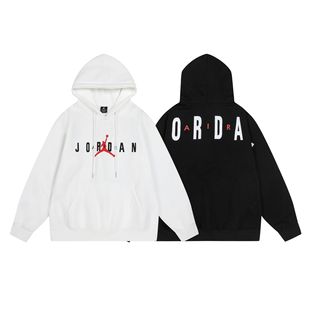2023 fashion brand AJ trapeze plus velvet sweater men's and women's lovers coat hoodie printed coat wholesale