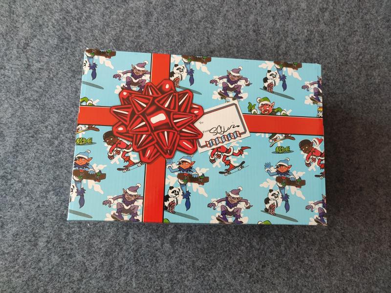 NIKE Pioneer Air Force One AF1 Shoe Box DUNK Board Shoes Running Shoes Packing Paper Box Ice and Snow Luck Storage Box