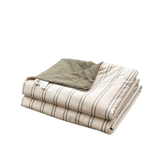Pure Cotton Washed Cotton Summer Cool Quilt Pure Cotton Air-conditioning Quilt Feather Silk Cotton Summer Thin Quilt Soybean Summer Quilt Machine Washable