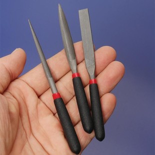 Small file steel file assorted flat model making suit medium fine tooth trimming cone round file reaming bearing steel
