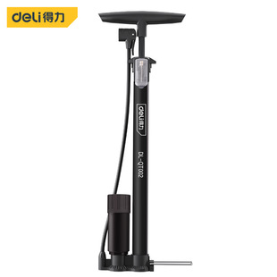 Deli Tool Inflator Portable Bicycle Electric Vehicle Balloon Inflatable Household Small High Pressure Basketball Inflatable
