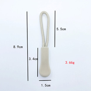 Oversize Caterpillar Zipper Tail Rope Army Green Rope Backpack Zipper Rope Pendant Outdoor Pull Loop