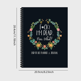 Cross-Border New Product in Case I Go Missing Binder Life End Planner Emergency Life
