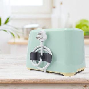 Kitchen cable organizer household power data cable winding Winder storage holder self-adhesive storage plug hook