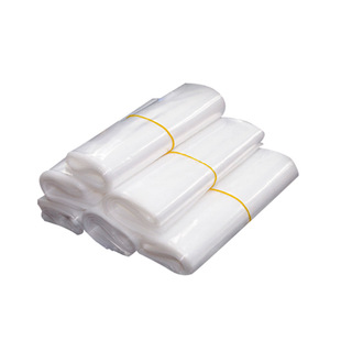 pe transparent high pressure flat pocket plastic bag large thick film packaging bag moisture-proof storage flat mouth plastic bag