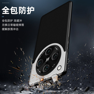 Suitable for OPPOfindx8 Phone Case Desert Silvermoon Leather findx8pro Protective Case Business Splicing Metal