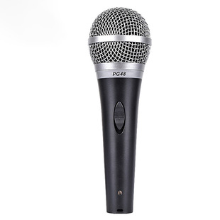 Cross-border PG48 PG58 wired moving coil microphone home KTV conference microphone trolley audio karaoke microphone