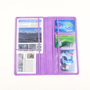 Cross-Border Document Cover Customized Car Registration Certificate Driver's License Insurance Information Cosmetics Bag Ticket Holder Pu Document Cover