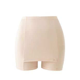 Ice Silk Safety Pants Anti-slip Double-layer Three-point Shorts Women's Anti-slip Large Size Safety Pants Two-layer Windproof Leggings