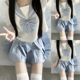 Jk Basic Sailor Suit Set Two or Three Pieces Genuine Japanese Uniform for Women Available in Multiple Colors [Manufacturer]
