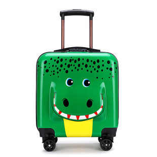 Cross-border new children's trolley case leisure travel suitcase universal wheel password lock children's luggage gift box