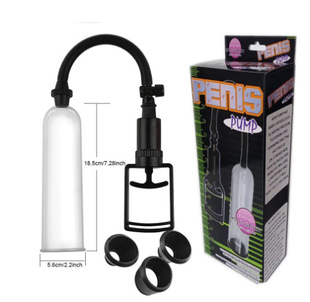 Small size vacuum air pump penis trainer men's pull rod negative pressure booster aircraft Cup adult sex products
