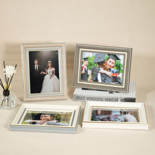Nordic ins style American photo frame decoration retro A4 decorative painting wall-mounted 567810-inch studio photo frame wholesale