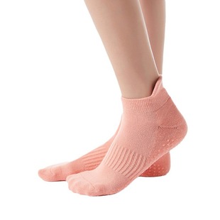 Popular Amazon women's yoga socks pure cotton running sports socks Terry thickened sole massage non-slip socks shoes and socks