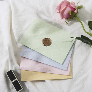 Sheepskin Pattern Letter Paper Set Fire Paint Seal Romantic Hot Stamping Envelope Retro Nostalgic Literary Fresh High-end