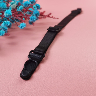 Upgraded version with latch underwear sports non-slip belt bra shoulder belt non-slip buckle high elastic multi-color fixed buckle invisible