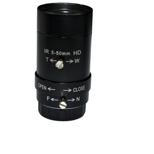 Security surveillance lens 1.6 large aperture 1/2.9 "chip 2MP manual aperture