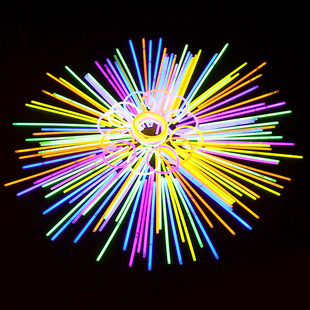 Children's Parent-Child Interactive Toy Disposable Glow Stick Glow Stick Luminous Stick Bracelet with Connector