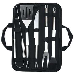 Factory Cross-border BBQ Tools suit Stainless Steel Multifunctional Outdoor Combination Camping BBQ BBQ Accessories suit