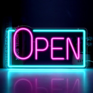 LED neon lights shop business open bar outside decorative business sign led neon lights
