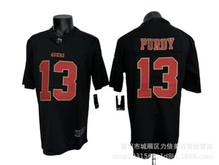 Nfl49 Team 49Ers American Football Jersey # 13 # 23 # 16 # 1 # 80 Second Generation Jersey Embroider Ready Stock