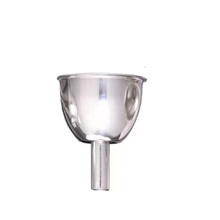 Factory wholesale 304 stainless steel thickened funnel outdoor wine special metal wine leakage multi-specifications optional
