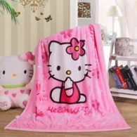 Трансграничный мультфильм Sanrio милый нефритовый корица собака Куроми Мелетти Китти мягкое фланелевое одеяло
