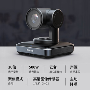 Philips Remote Video Conference 2K Computer Camera Live Recording Conference Camera PSE0600