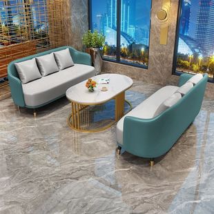 Гостиница в лобби отеля Nordic Light Luxury принимает диван Простой стол для деловых переговоров в офисе продаж