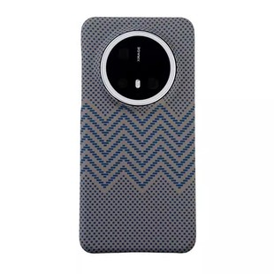 Применимо Huawei Mate70pro чехол для телефона наполовину упакованный углеродного волокна текстурированный магнитный притяжение Pura70U Ультра тонкий чехол для ПК