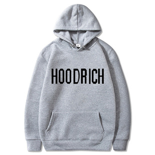Amazon AliExpress hooded sweater outer goods HOODRICH letter printing loose leisure sports sweater wholesale