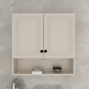Space Aluminum Waterproof Balcony Wall Storage Cabinet Bathroom Hanging Cabinet Bathroom Hanging Cabinet Kitchen Wall Storage Cabinet