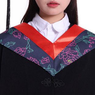 Gong Rong Academic Clothing Doctoral Graduation Dress Academic Clothing Master's Clothing Tutorial Clothing President's Clothing University Academic Clothing