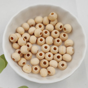 DIY jewelry accessories 12 --- 8mm large hole Hemu Lotus loose beads string hole beads