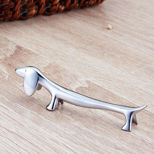 Dachshund Chopstick Holder, Alloy Shiny, Personalized and Creative, Exquisite Chopstick Holder/tableware