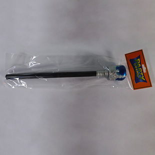 Cosplay King Scepter Play house Plastic toy Red gem Scepter PVC plastic magic wand
