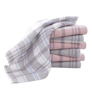 Figure strong cotton gauze square towel household men and women soft absorbent double-sided not easy to lose hair wash towel wholesale