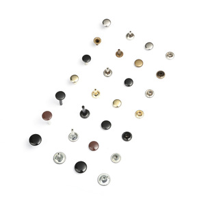 Metal Nail Manufacturers have foot nail hat nail textile accessories double-sided paint Rivet