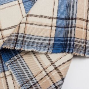 7 Pieces of Ready-Made Fabric from Manufacturers, High-Density Plaid Women's Shirt Fabric, Children's Clothing Skirt, Spring and Summer Cotton Lining