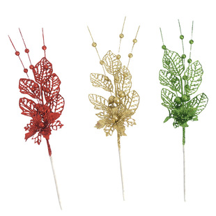 Factory wholesale cross-border Christmas gold ball bunches Christmas flowers holiday decoration home decoration party atmosphere props