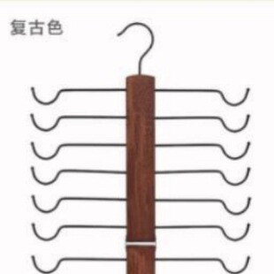 Multi-layer Solid Wood Sling Hanger Multi-functional Bra Underwear Hanger Household Foldable Vest Storage Rack