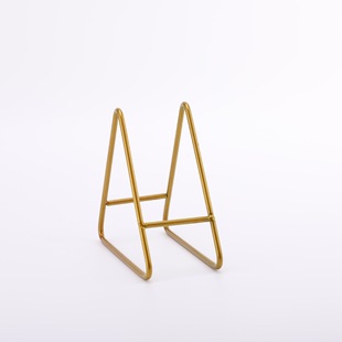Kitchen creative triangle placemat coaster metal shelf factory wholesale