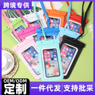 Amazon best selling pvc universal mobile phone waterproof bag outdoor drifting diving swimming touch screen photo 8 waterproof