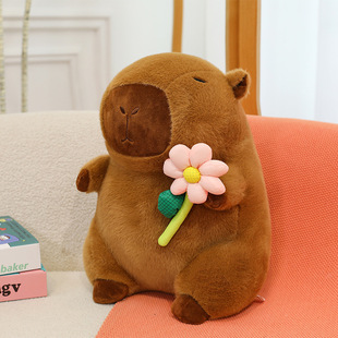 New Cross-border Four-color Pickyfish Plush Toy Doll Kapibala Doll Birthday Gift Grab Doll