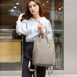 Cross-border Foreign Trade Women's Bag 2025 Women's Business Oxford Student Computer Bag Leisure Backpack Women's Outdoor Travel Backpack