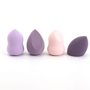 Bottled Wet and Dry Beauty Egg Four Non-latex Sponge Egg Makeup Powder Puff Beauty Makeup Tools Makeup Egg