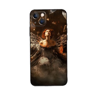 Применимо для iPhone в Европе, Америке и в стиле чехол для телефона Demon 15 новый чехол для телефона Angel Wings Cool внешнеторговая девушка