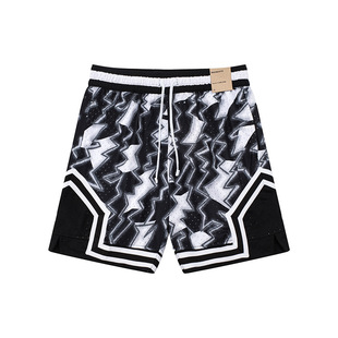 New AJ trapeze shorts American basketball shorts quarterpants summer sports leisure training fitness breathable quick-drying