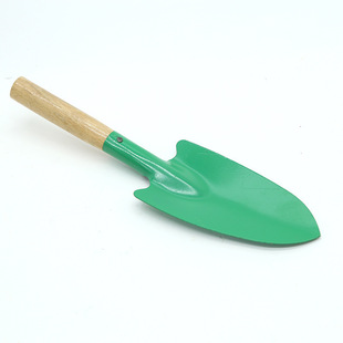 Wooden handle flower shovel flower shovel children's toys beach sea supplies planting tools one yuan to multi-yuan stall products