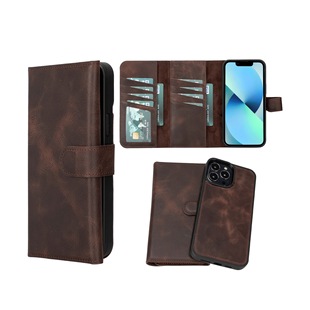 Applicable to Apple X Crazy Horse pattern leather case new iPhone12 protective case Apple 14Pro Max phone case